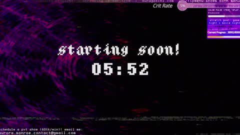 Aurora  Aura online show from January 18, 2025, 1:08 am