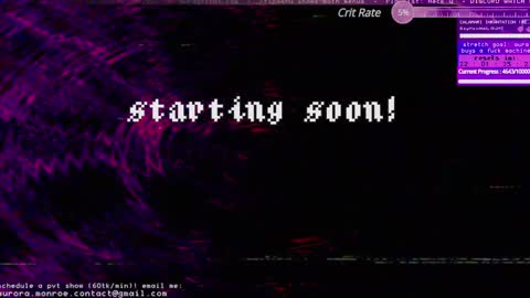 Aurora  Aura online show from February 7, 2025, 3:34 am