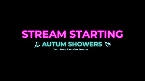 Autum Showers online show from April 24, 2026, 6:49 am