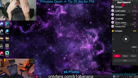 b1gbanana online show from February 22, 2025, 4:51 am