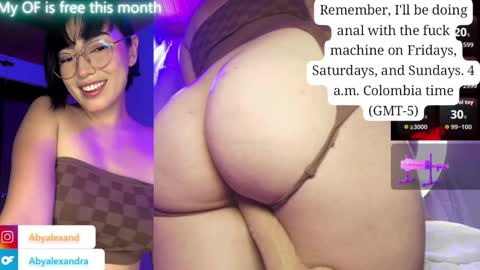 Snapshot of baby_alexx chatting on October 20, 2025, 6:25 am Alexandra followme on instragram abyalexand online show from October 20, 2025, 6:25 am