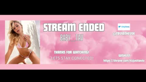 Baby Tavia online show from February 21, 2025, 5:56 am