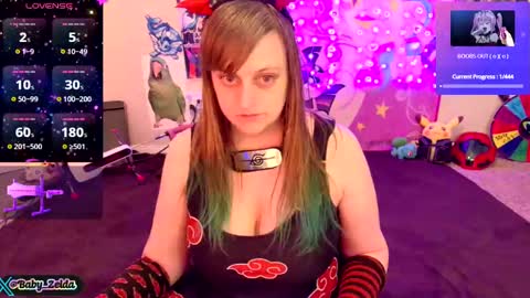 Snapshot of babyzelda chatting on January 22, 2025, 1:21 pm BabyZelda online show from January 22, 2025, 1:21 pm