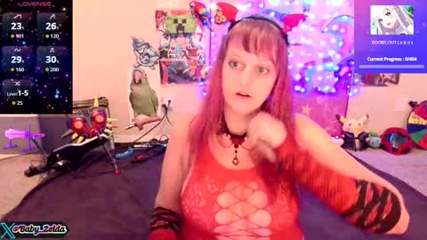 BabyZelda online show from October 15, 2025, 9:53 am