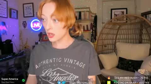 Snapshot of beckthetongue chatting on March 10, 2026, 10:26 pm Beck the tongue online show from March 10, 2026, 10:26 pm