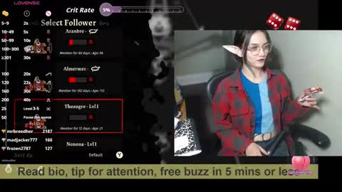 Bex Black online show from February 26, 2026, 12:09 am