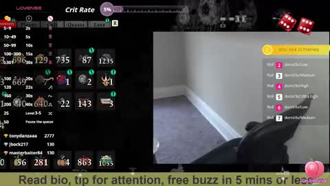 Bex Black online show from March 3, 2026, 8:37 pm