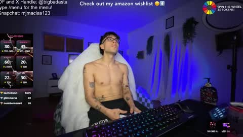 Snapshot of bigbadmj chatting on March 8, 2025, 5:07 am Asta online show from March 8, 2025, 5:07 am