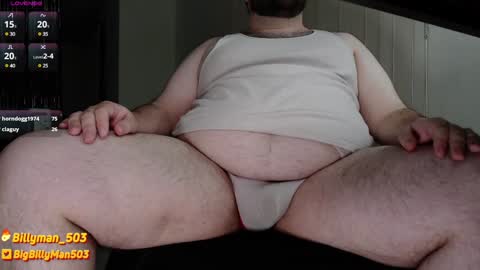 Snapshot of billyman503 chatting on December 11, 2024, 3:02 am BillyMan online show from December 11, 2024, 3:02 am