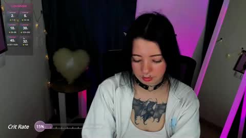 Snapshot of black_kittie_01 chatting on February 24, 2025, 10:59 am Black Kittie Wednesday - 1300 - 1900 GMT help me get 100 thumbs up online show from February 24, 2025, 10:59 am