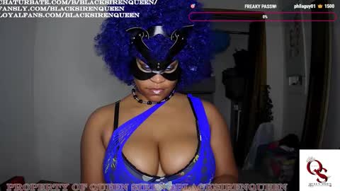Snapshot of blacksirenqueen chatting on September 22, 2025, 7:54 am Queen Siren online show from September 22, 2025, 7:54 am