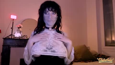 Snapshot of bleu_belladone chatting on February 8, 2025, 7:27 pm Cassandre online show from February 8, 2025, 7:27 pm