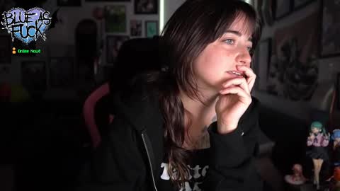 Snapshot of blueasfuck chatting on October 2, 2025, 1:12 am Blue online show from October 2, 2025, 1:12 am