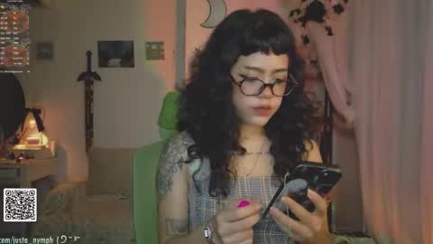   Im Nym  Justa nymph on twitter and IG online show from October 11, 2025, 2:33 am