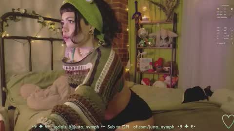   Im Nym  Justa nymph on twitter and IG online show from February 22, 2026, 2:24 am