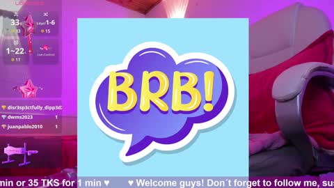 Snapshot of brandy_sweet_ chatting on January 13, 2025, 4:41 pm BRANDY online show from January 13, 2025, 4:41 pm