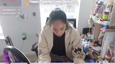 Snapshot of bunnycheekz chatting on December 3, 2024, 5:23 pm Tokki bunny online show from December 3, 2024, 5:23 pm