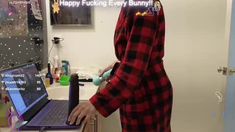 Snapshot of bunnycheekz chatting on January 4, 2025, 6:19 pm Tokki bunny online show from January 4, 2025, 6:19 pm