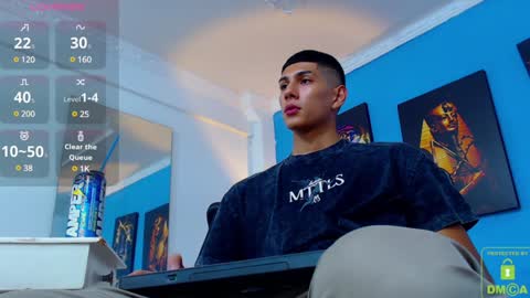 Snapshot of calavalerio chatting on January 6, 2025, 8:18 pm Valerio online show from January 6, 2025, 8:18 pm