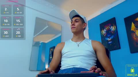 Snapshot of calavalerio chatting on January 15, 2025, 3:43 am Valerio online show from January 15, 2025, 3:43 am