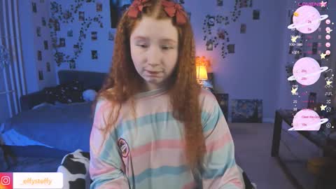Snapshot of callmeeffy chatting on October 18, 2025, 6:30 pm Effyblonde   follow my telegram channel for more content3 online show from October 18, 2025, 6:30 pm