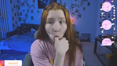 Snapshot of callmeeffy chatting on October 23, 2025, 6:50 pm Effyblonde   follow my telegram channel for more content3 online show from October 23, 2025, 6:50 pm