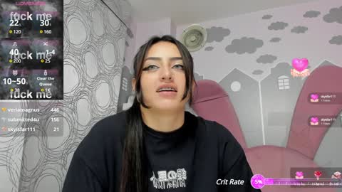 Snapshot of camilahunter__ chatting on January 23, 2025, 2:33 am Camila online show from January 23, 2025, 2:33 am