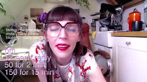 Carly Pearls online show from March 4, 2025, 4:17 am