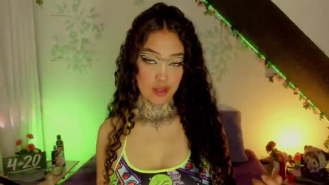 Cata green model independient online show from January 23, 2025, 9:29 pm