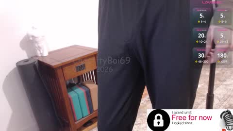 Snapshot of chastityboi69 chatting on January 7, 2026, 12:57 am Brett online show from January 7, 2026, 12:57 am