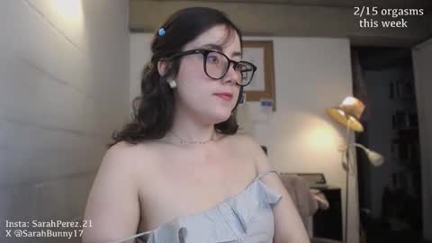 Snapshot of cherrybunny21 chatting on September 27, 2025, 2:05 am Sarah Prez online show from September 27, 2025, 2:05 am