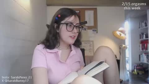 Snapshot of cherrybunny21 chatting on October 14, 2025, 10:21 pm Sarah Prez online show from October 14, 2025, 10:21 pm