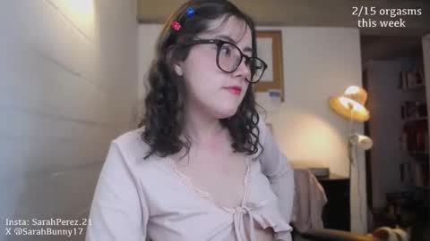 Snapshot of cherrybunny21 chatting on October 19, 2025, 3:18 am Sarah Prez online show from October 19, 2025, 3:18 am