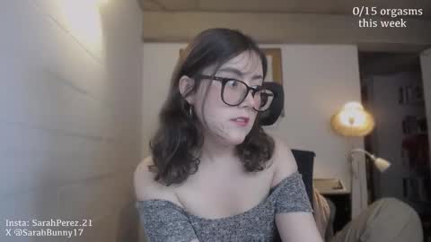 Snapshot of cherrybunny21 chatting on October 30, 2025, 3:52 am Sarah Prez online show from October 30, 2025, 3:52 am