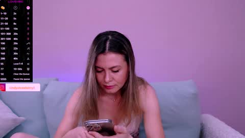 Cindy    online show from September 20, 2025, 4:30 pm