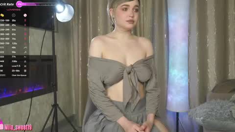 Mila online show from April 26, 2026, 7:22 pm