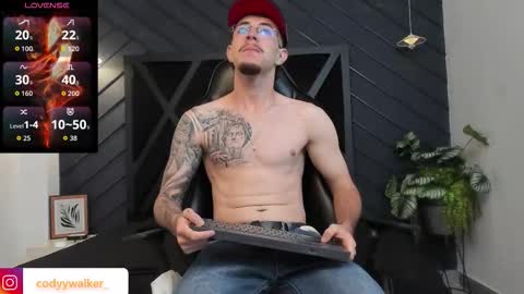 Snapshot of codyywalker chatting on February 13, 2026, 5:25 am Cody Walker online show from February 13, 2026, 5:25 am