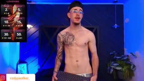 Snapshot of codyywalker chatting on February 26, 2026, 6:01 am Cody Walker online show from February 26, 2026, 6:01 am