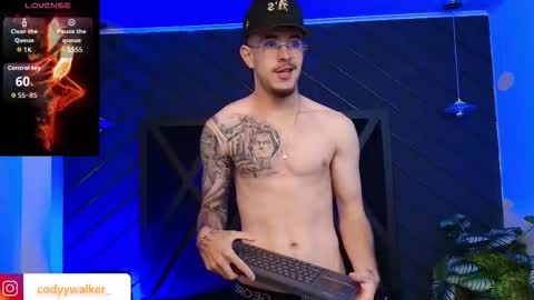 Snapshot of codyywalker chatting on February 27, 2026, 5:40 am Cody Walker online show from February 27, 2026, 5:40 am