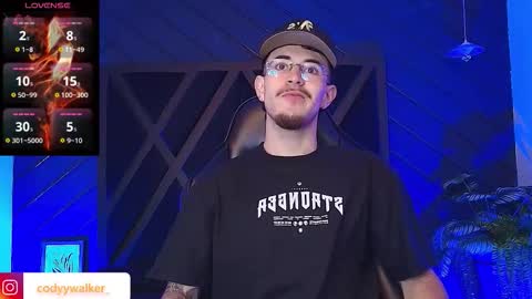 Snapshot of codyywalker chatting on March 15, 2026, 5:24 am Cody Walker online show from March 15, 2026, 5:24 am