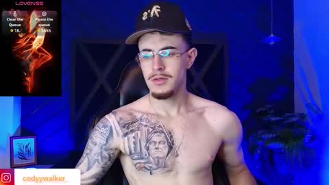 Snapshot of codyywalker chatting on March 17, 2026, 5:11 am Cody Walker online show from March 17, 2026, 5:11 am