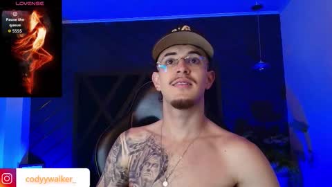 Snapshot of codyywalker chatting on March 25, 2026, 5:24 am Cody Walker online show from March 25, 2026, 5:24 am