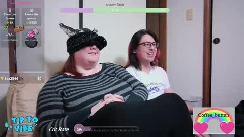 Coffee Button online show from February 19, 2025, 12:55 pm