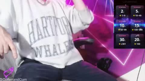 Snapshot of coffeeandcum1991 chatting on September 25, 2025, 11:30 pm CoffeeandCum online show from September 25, 2025, 11:30 pm