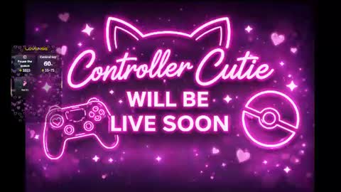 controllercutie online show from June 15, 2026, 3:58 pm