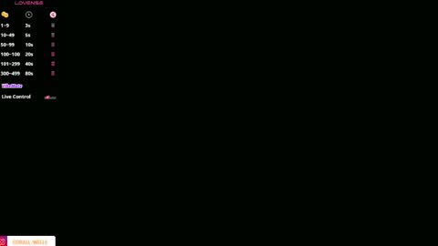 Snapshot of coralwells chatting on May 13, 2026, 6:27 pm coralwells online show from May 13, 2026, 6:27 pm