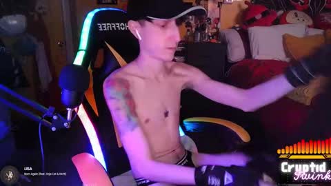 CryptidTwink online show from March 22, 2026, 6:06 am