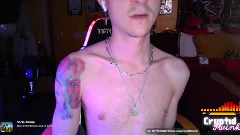 CryptidTwink online show from June 13, 2026, 5:49 am