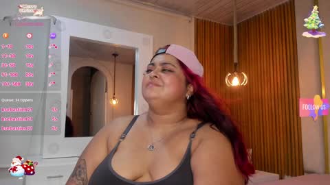 Snapshot of curvy_beauty_ chatting on January 3, 2025, 5:50 am  Hanna  online show from January 3, 2025, 5:50 am