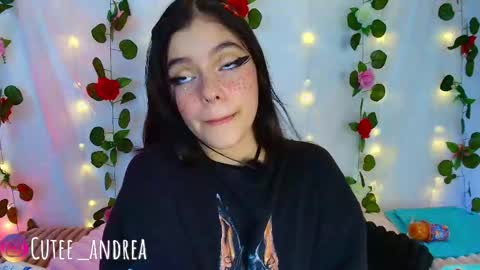 Snapshot of cutee_andrea chatting on October 28, 2025, 3:21 am Andrea 3 online show from October 28, 2025, 3:21 am